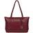 Pure Luxuries Keira Leather Handbag - Pomegranate
