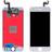 Sinox Spareparts iPhone 6S Plus skærm. Hvid
