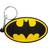 DC Comics batman Symbol Batman Rubber Logo Keychain Batman batman