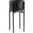 Nordal Planter on stand, medium, black
