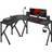 Huzaro Kampinis Games Stalas 6.3 Gaming Desk Black, 1540x1170x740mm