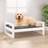 vidaXL Dog Bed White Solid Pine Wood White