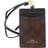 Coach Signature Lanyard ID Badge Card Holder - Brown/Black