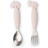 Done By Deer Easy Grip Spoon & Fork Set Deer Friends