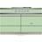 Lacanche Moderne Chalonnais LMCF1432GE White, Green