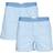 JBS of Denmark 2-pak boxershorts bambus lyseblå