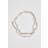 Urban Classics Unisex halsband tvåfärgad lager halsband, färg guld/silver, en