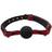 Rouge Rouge Garments Leather Croc Print Ball Gag