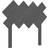 vidaXL 92x3x81cm Headboard 92cm