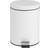 Bolero White Pedal Bin (DP038)