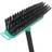 JVL Lightweight Outdoor Hard Bristle Sweeping Brush Broom Grey/Turquoise