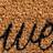 Artsy Doormats Curly Welcome Doormat Black