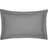 Bedeck of Belfast Fine Linens 300 Thread Count Pillow Case Black, Grey