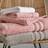 Catherine Lansfield Twist 100% Micro Yarn Bath Towel Pink