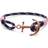 Tom Hope Mens Rose Plated Rope Bracelet