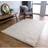 Oriental Weavers Isla Shaggy Rugs Cream White