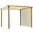 OutSunny Retractable Outdoor Garden Pergola 3x3 m