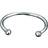 Fred Bennett Circle Pattern Bangle - Silver