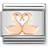 Nomination Classic Rose Swans Charm