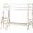 HoppeKids Barnsäng med stege Sandbacken 169x117 - Vit/Brun 70x150cm