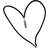 Venture Home Poster - Heart - 70x100 Plakat