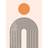 Venture Home Poster Tempel - Beige Poster