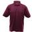 UCC 50/50 Men's Heavyweight Plain Pique Polo Shirt - Burgundy