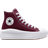 Converse Chuck Taylor All Star Move Platform - Dark Beetroot/White