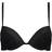 Calvin Klein Flirty Plunge Push-Up Bra - Black