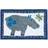 Homescapes Cotton Tufted Washable Hippo Children Rug