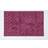 Homescapes Aubergine, Bath Mat Check Border Bath Purple