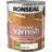 Ronseal 36866 Interior Varnish Quick Dry Wood Paint, Wood Protection White