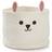 Klippan Yllefabrik Rabbit Felt Basket 40cm