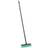 JVL Lightweight Indoor Angled Soft Bristle Sweeping Brush Broom