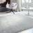 Asiatic Payton Shaggy Soft Shimmer Rugs Silver, Black, Grey