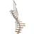 Dolle Frankfurt Halvsving Pearl Grey 259 - 301 cm
