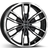 Mak Black polished 9x20 6/139.7 ET25