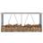 vidaXL Garden Log Storage Shed (Byggnadsarea )