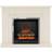 Be Modern Evelina Manila Micro Marble Chrome Effect Fire Suite