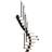 Dolle Frankfurt Halvsving Sort-Design 259-301 cm