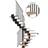 Dolle Dubai Halvsving Sort 9005-CLASSIC IIII 272-336 cm