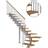 Dolle Dubai Kvartsvingstrappe Classic IIII 221-273 cm