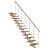 Dolle Hamburg Ligeløb Pearl Grey-STYLE 6-Olieret Eg-85-14 Lodret Højde 277 - 322 cm