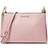 Michael Kors Trisha Medium Logo Crossbody Bag - Dark Powder Blush