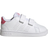 adidas Kid's Advantage Lifestyle Loop - Cloud White / Real Pink / Core Black
