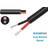 Oceanflex Oceanflex marinekabel fortinnet rund rød/sort 2x2.5mm2 100m