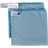 Performance Glasklud microfiber 40x40 blå NF