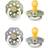 Bibs Bibs Boheme Latex Pacifier Size 1 0-6m 2-pack Sage Glow/Cloud Glow