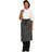 Whites Chefs Clothing Whites Butchers Waist Apron Apron White, Black