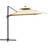 OutSunny 3m Cantilever Parasol Umbrella